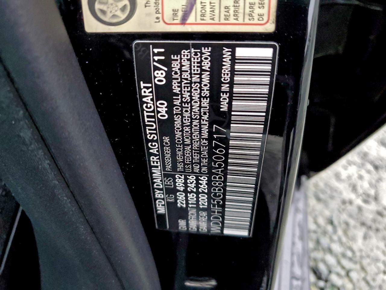 2011 MERCEDES-BENZ E 350 photo 25