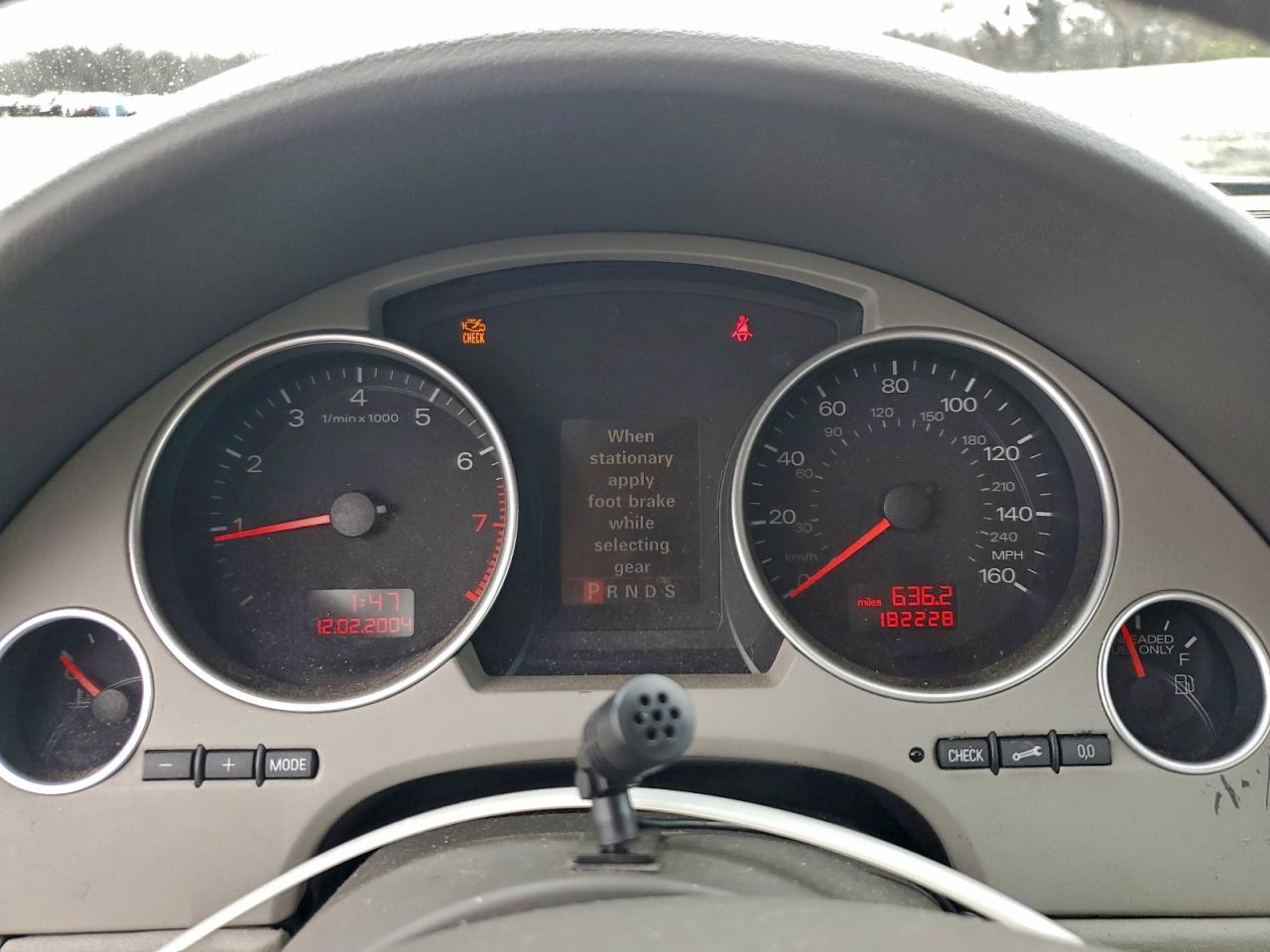 2006 AUDI A4 1.8 CABRIOLET photo 9
