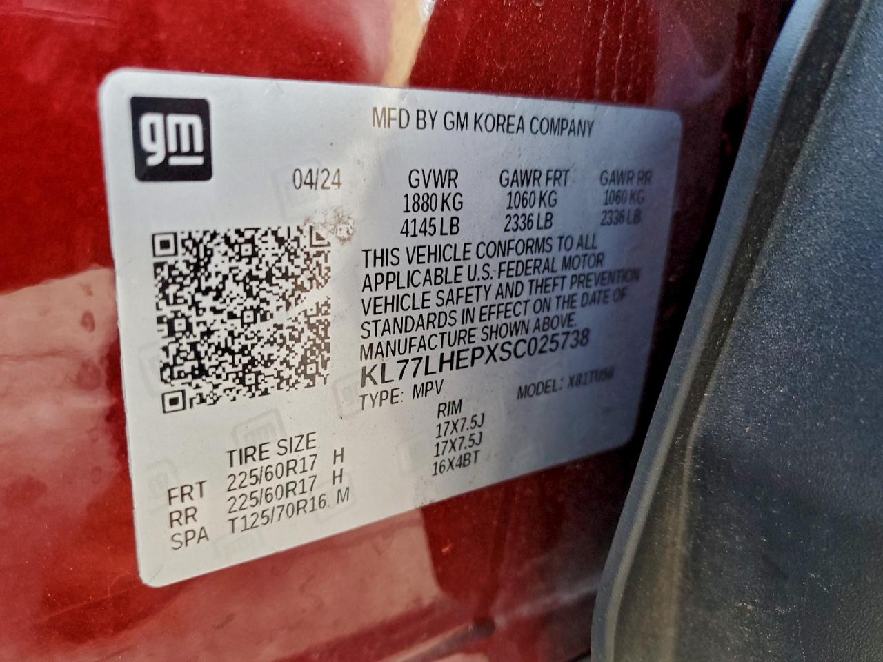 2025 CHEVROLET TRAX photo 25
