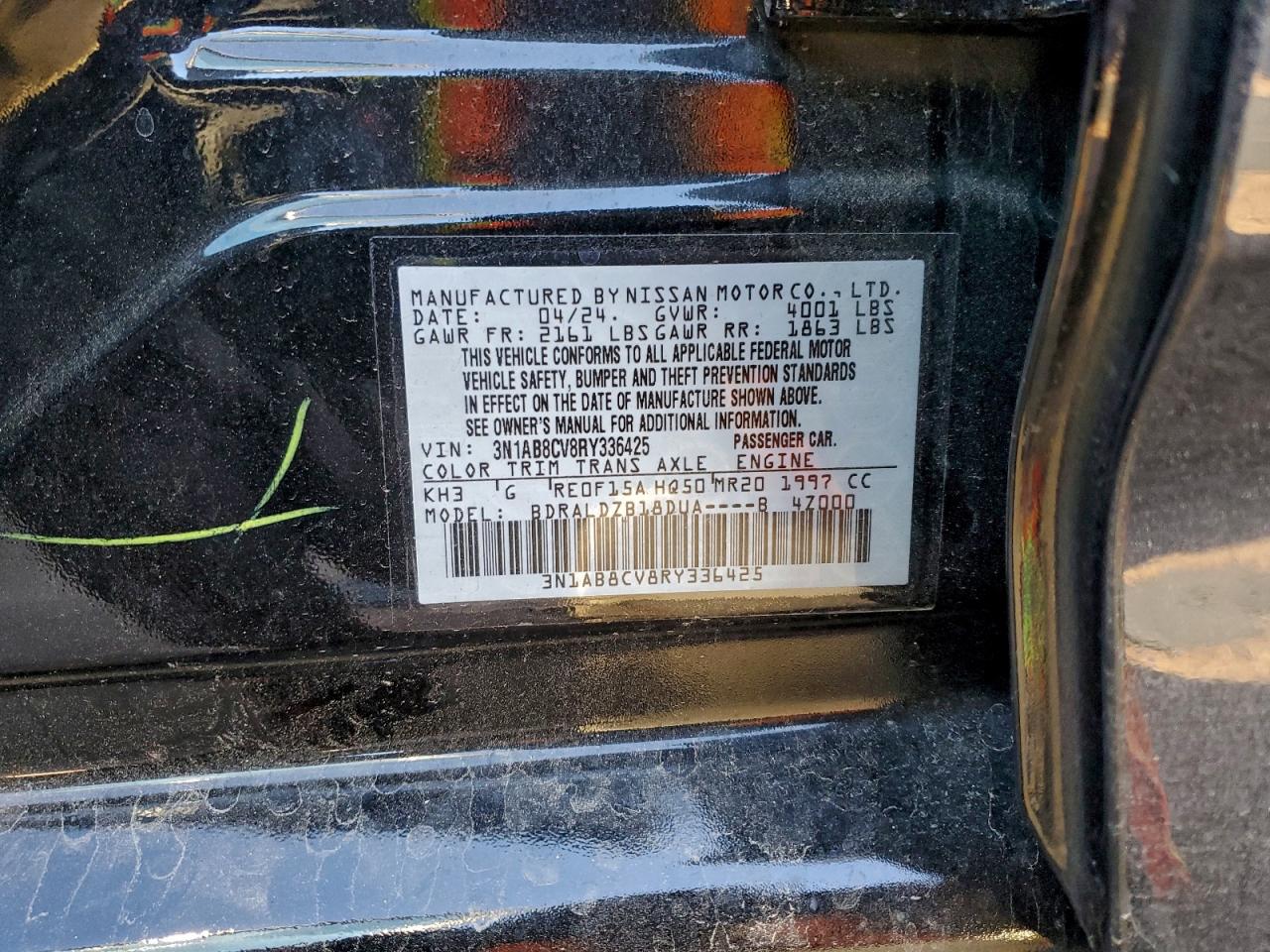 2024 NISSAN SENTRA SV photo 34