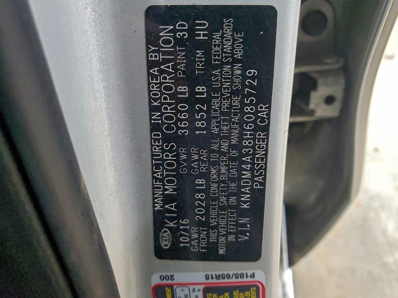 2017 KIA RIO LX photo 12