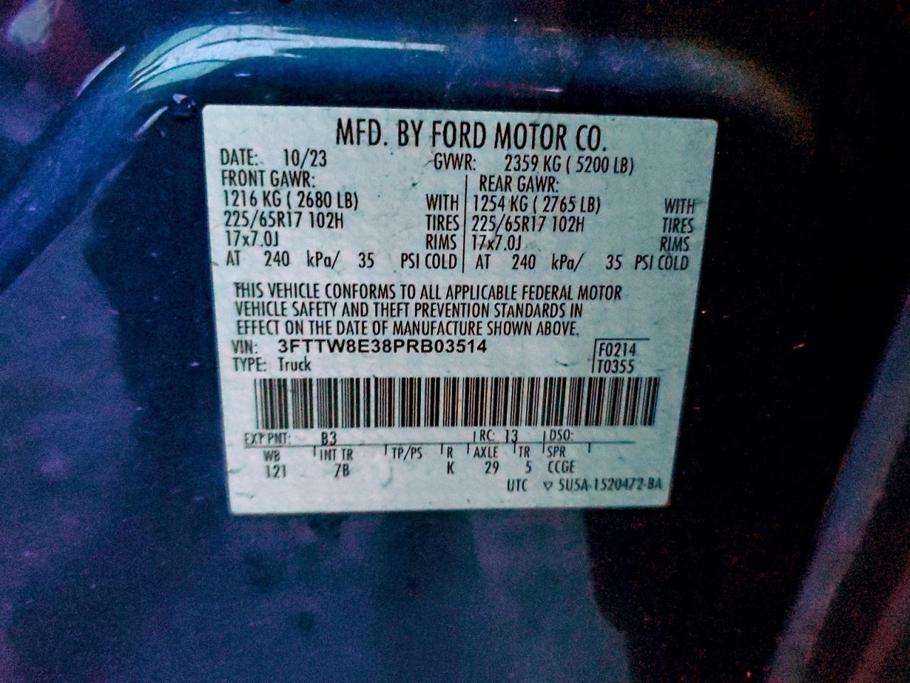 2023 FORD MAVERICK XL photo 25