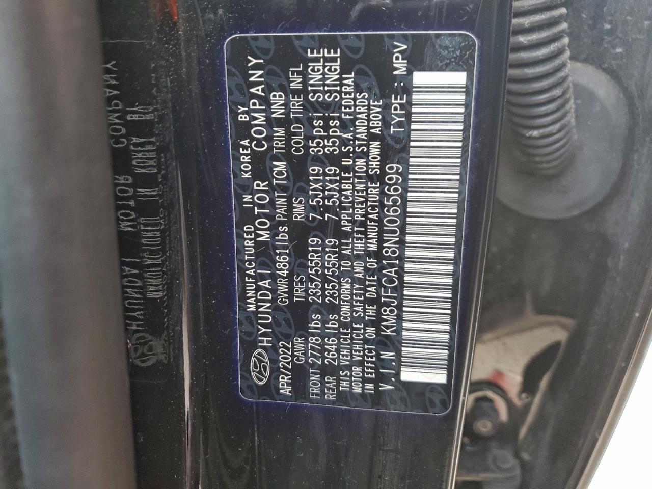2022 HYUNDAI TUCSON SEL CONVENIENCE photo 13
