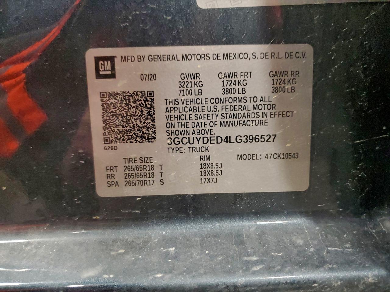 2020 CHEVROLET SILVERADO K1500 LT photo 12