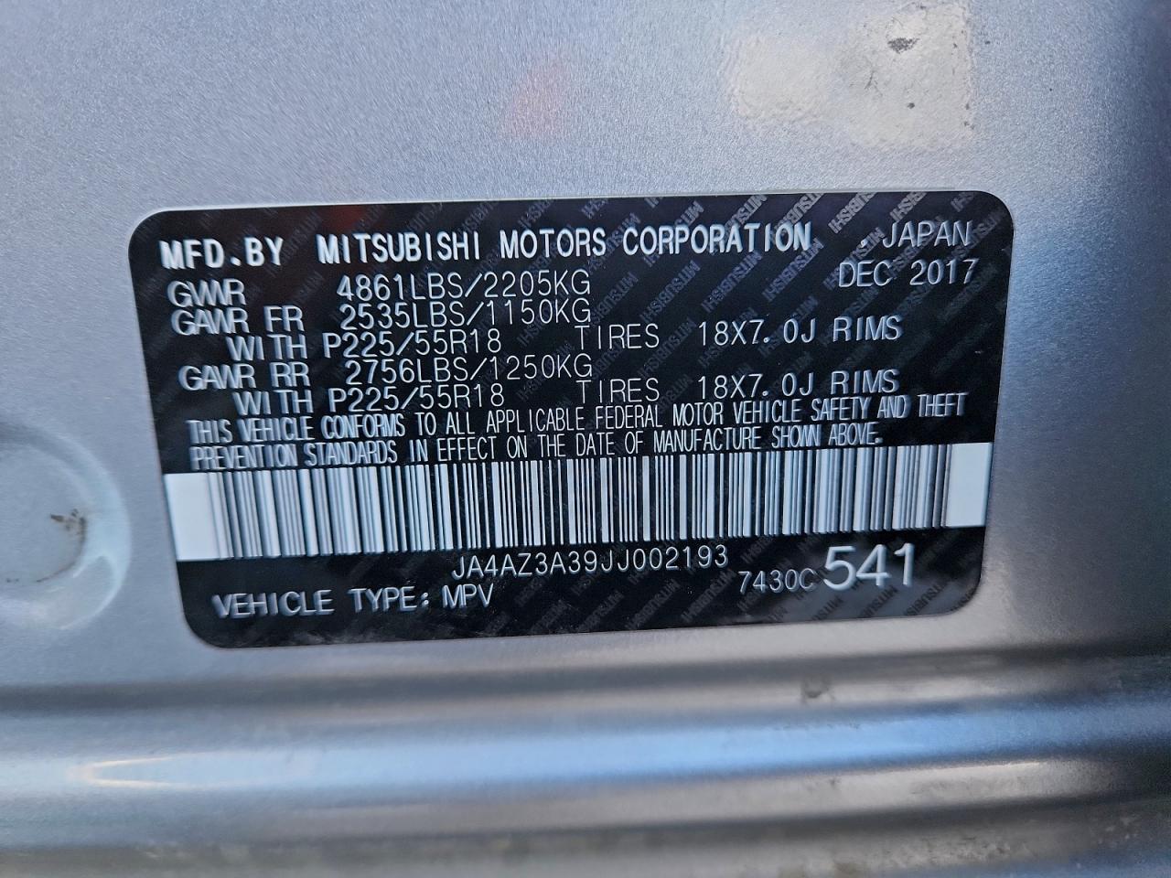 2018 MITSUBISHI OUTLANDER SE photo 25