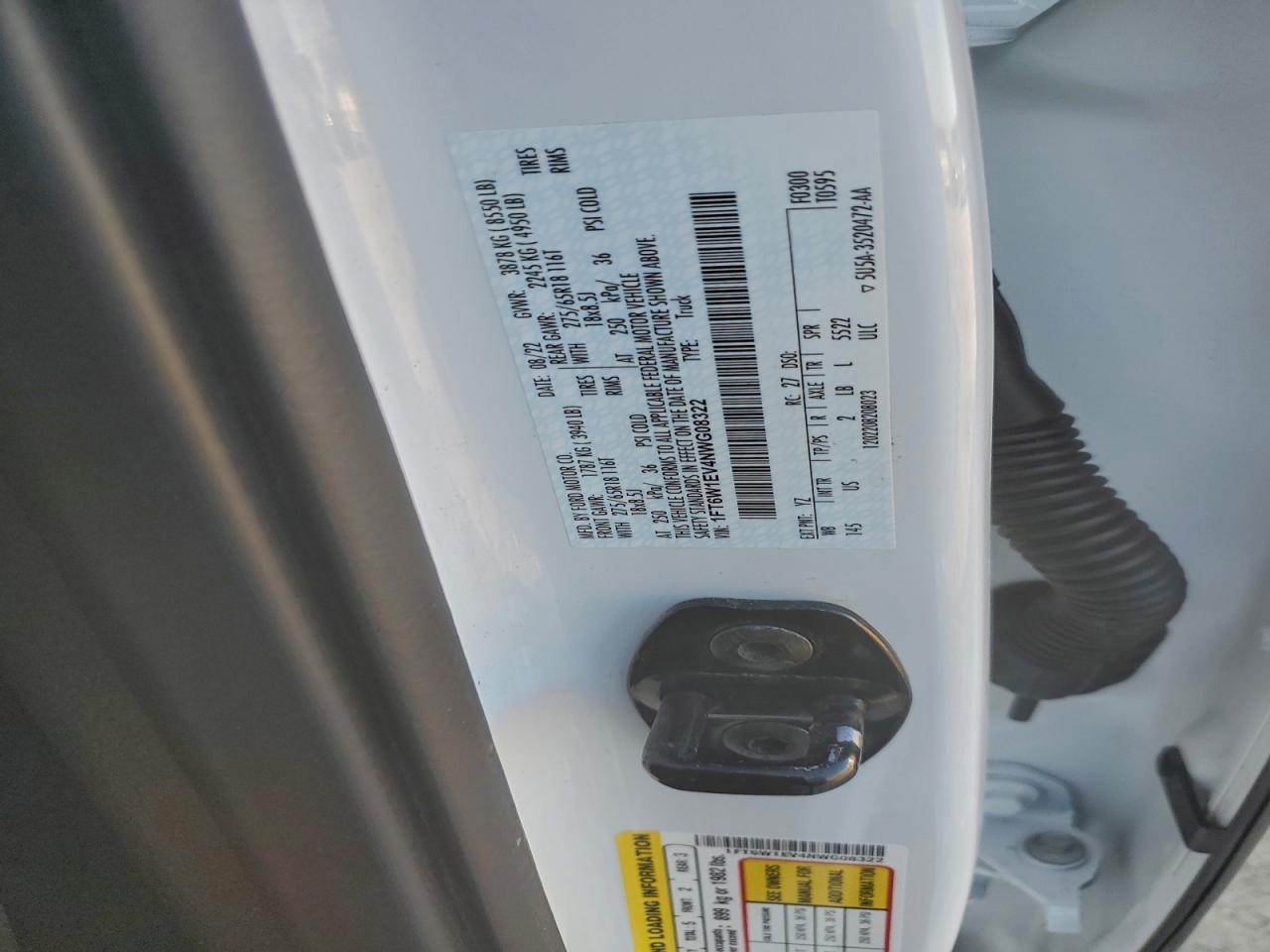 2022 FORD F150 LIGHTNING PRO photo 37