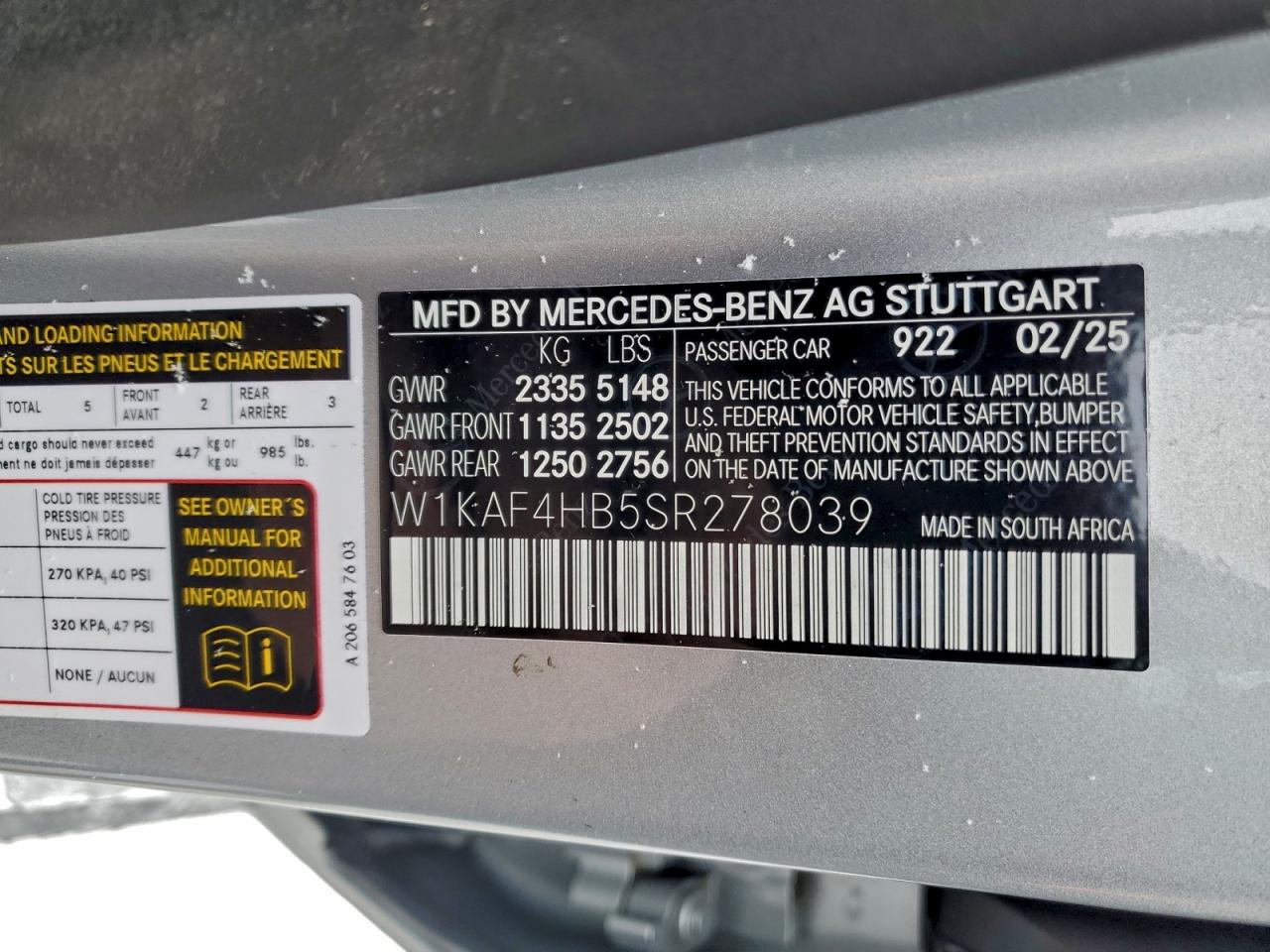 2025 MERCEDES-BENZ C 300 4MATIC photo 23