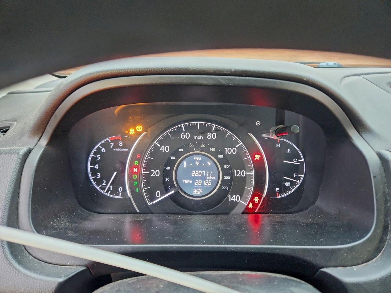 2012 HONDA CR-V LX photo 9