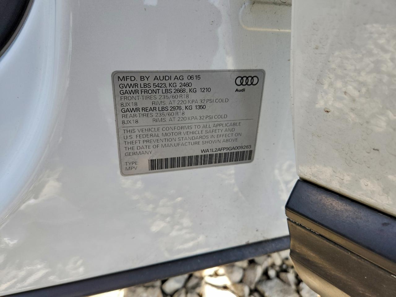 2016 AUDI Q5 PREMIUM PLUS photo 37