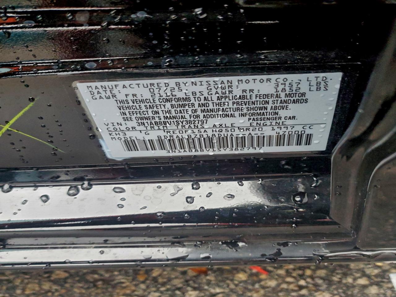 2025 NISSAN SENTRA S photo 34