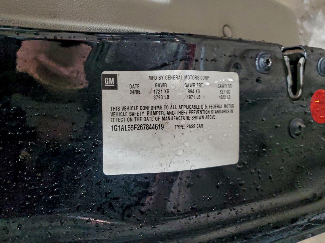 2006 CHEVROLET COBALT LT photo 23