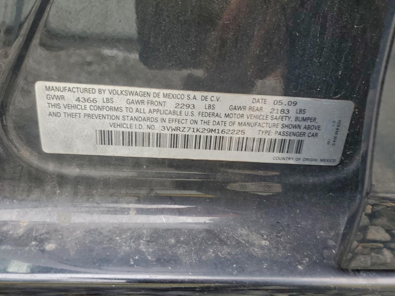 2009 VOLKSWAGEN JETTA SE photo 25