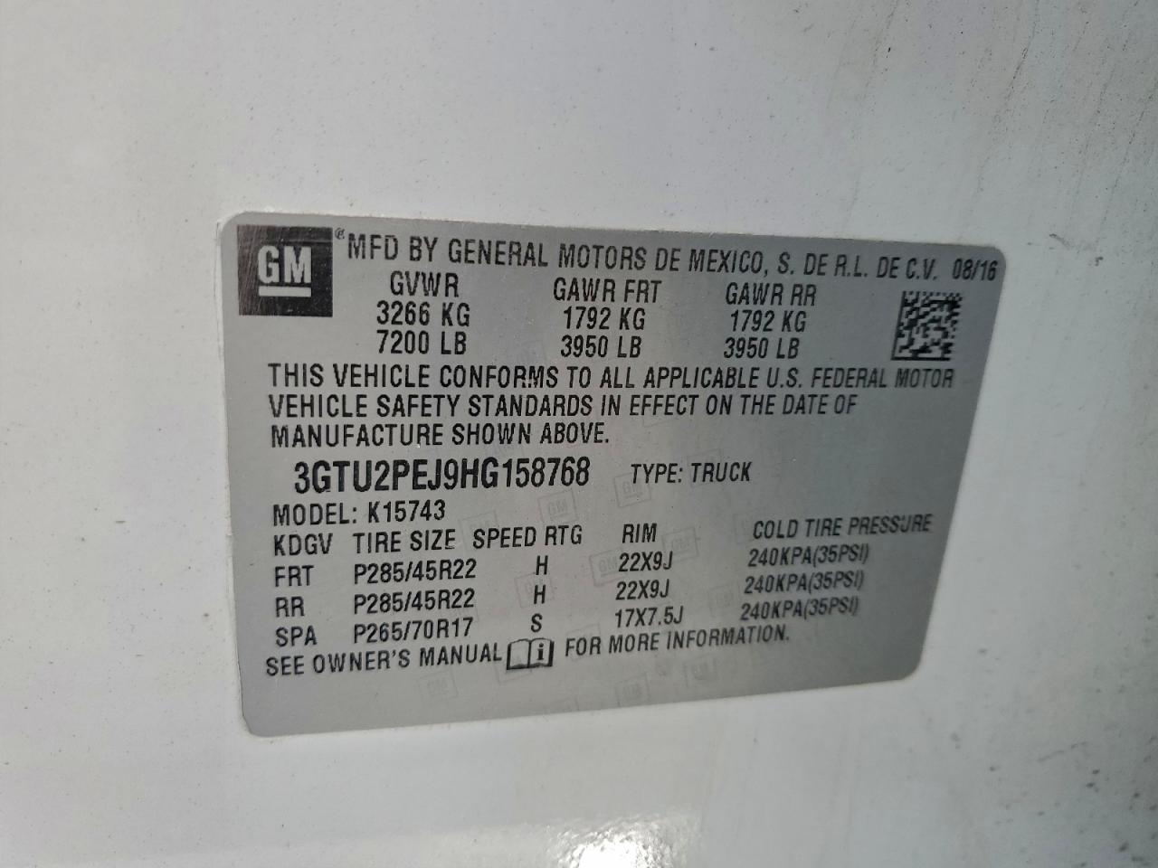 2017 GMC SIERRA K1500 DENALI photo 13