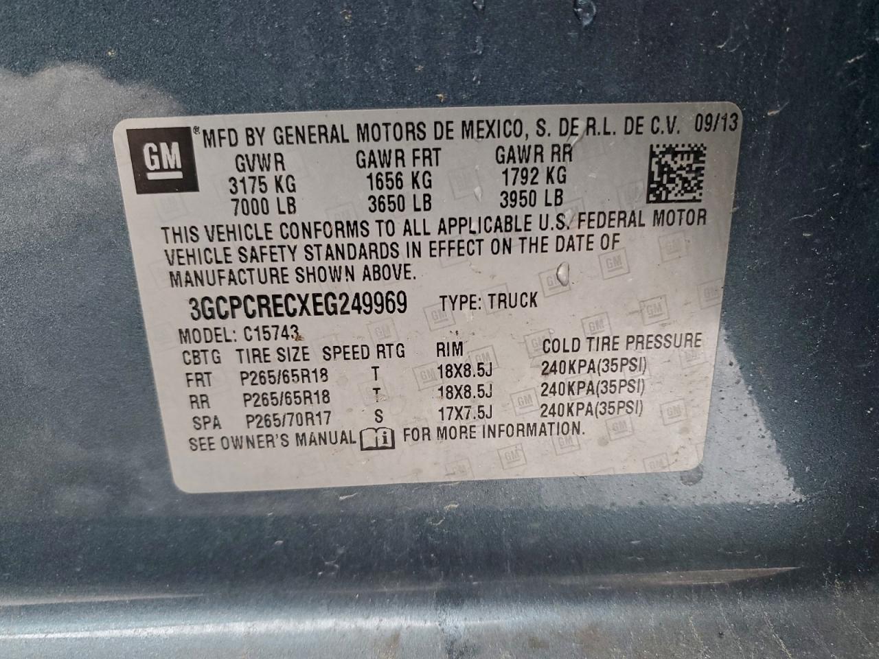 2014 CHEVROLET SILVERADO C1500 LT photo 34