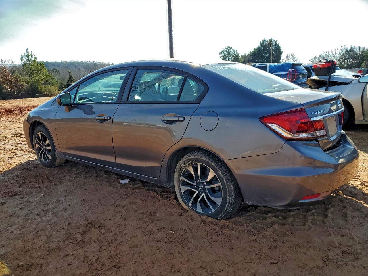 2015 HONDA CIVIC EX photo 4