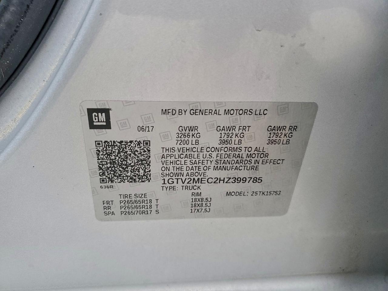 2017 GMC SIERRA K1500 SLE photo 25