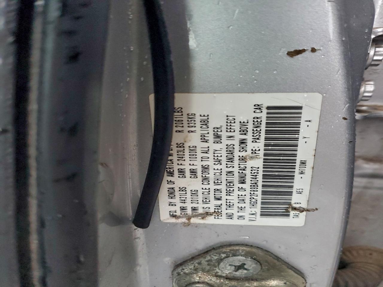 2011 HONDA ACCORD EXL photo 34