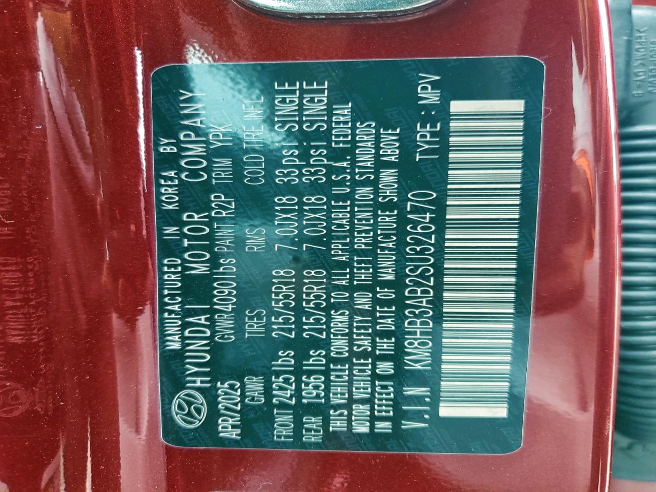 2025 HYUNDAI KONA SEL photo 27
