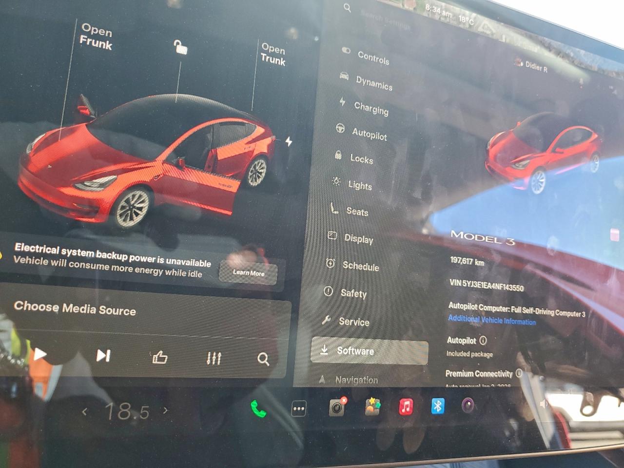 2022 TESLA MODEL 3 photo 17