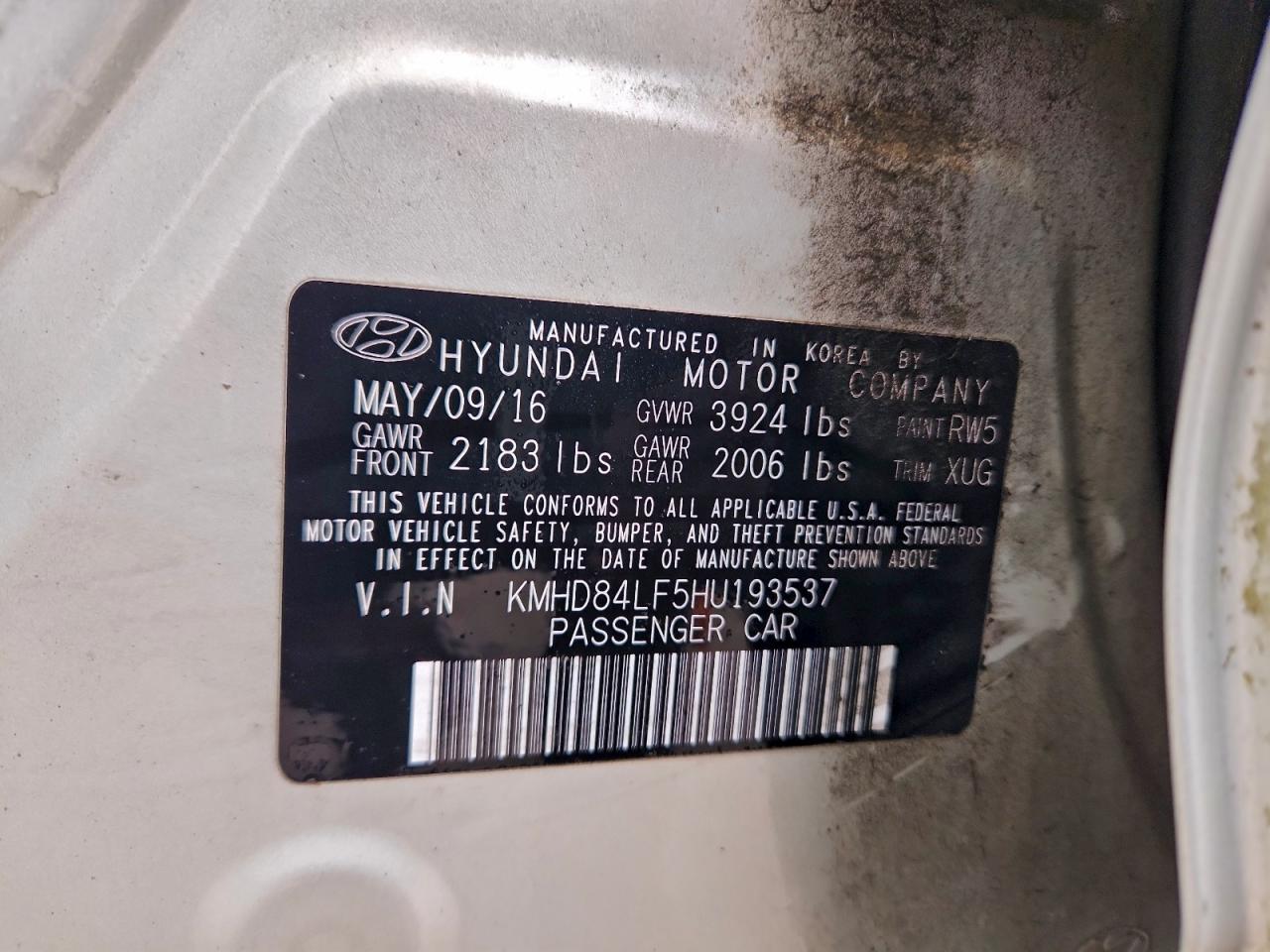 2017 HYUNDAI ELANTRA SE photo 25