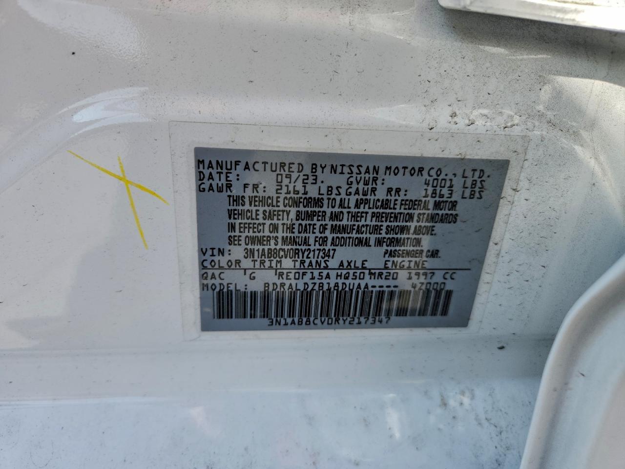 2024 NISSAN SENTRA SV photo 34