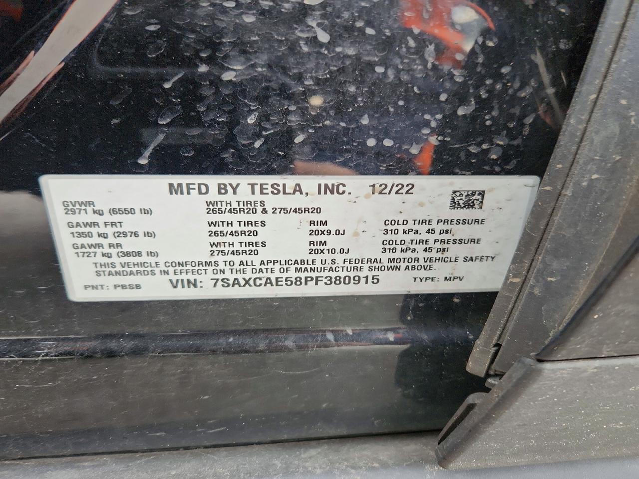 2023 TESLA MODEL X photo 37