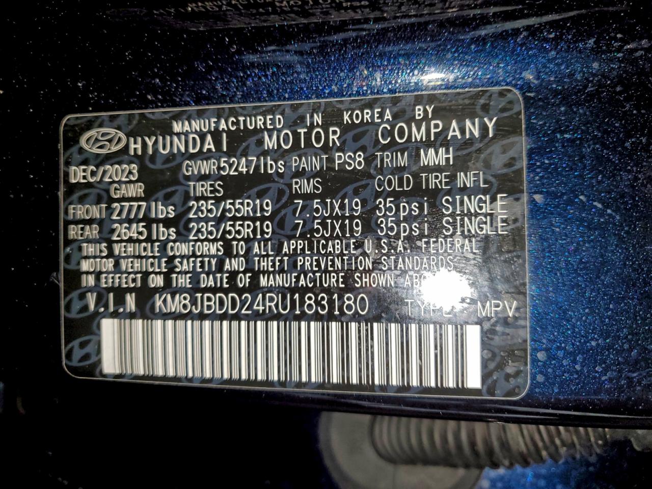 2024 HYUNDAI TUCSON SEL photo 13