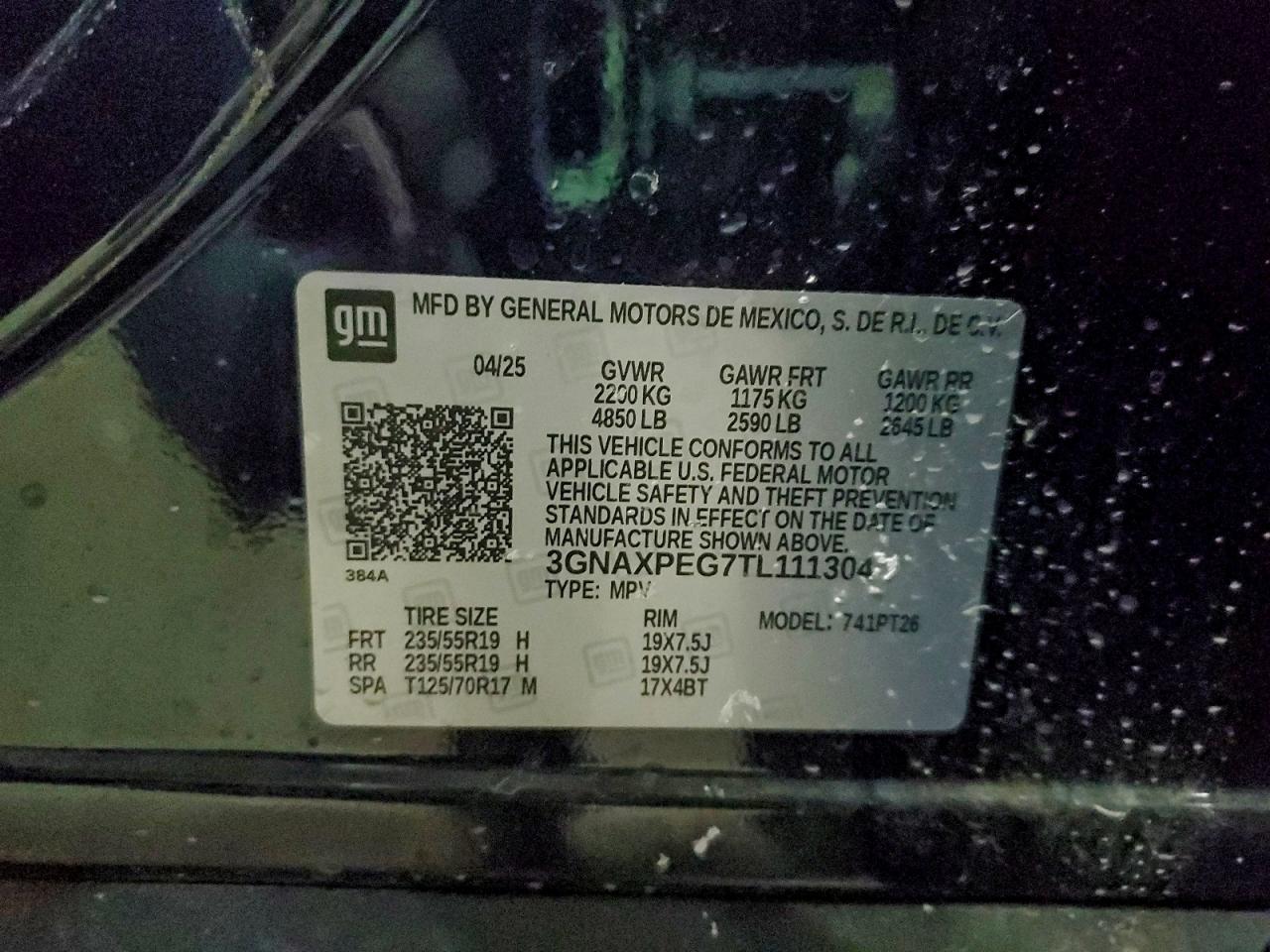2026 CHEVROLET EQUINOX LT photo 37