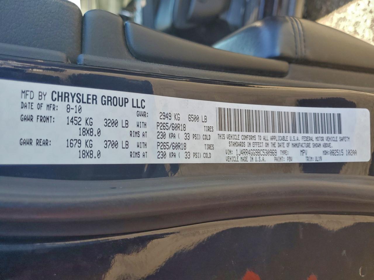 2011 JEEP GRAND CHEROKEE LAREDO photo 37