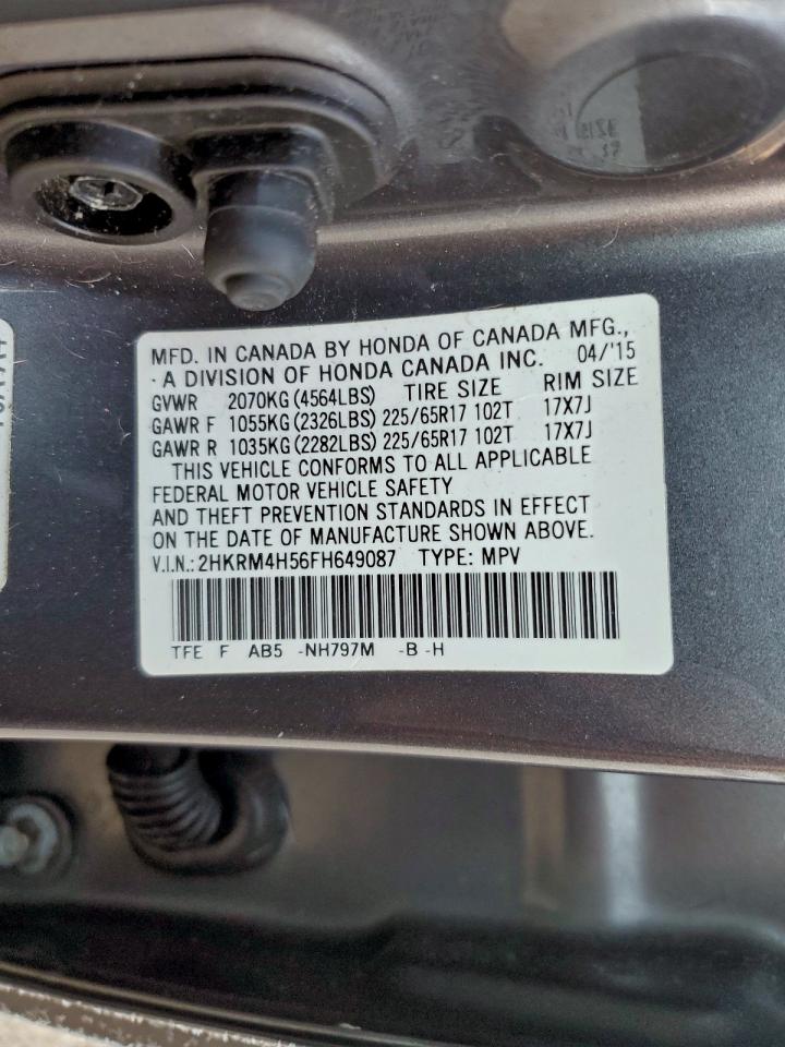 2015 HONDA CR-V EX photo 13