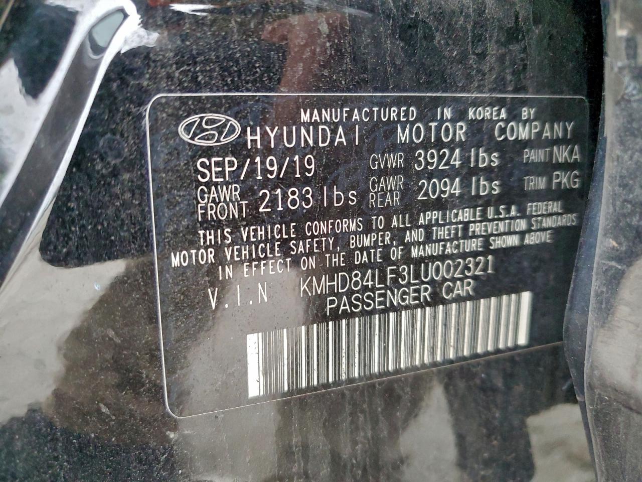 2020 HYUNDAI ELANTRA SEL photo 23