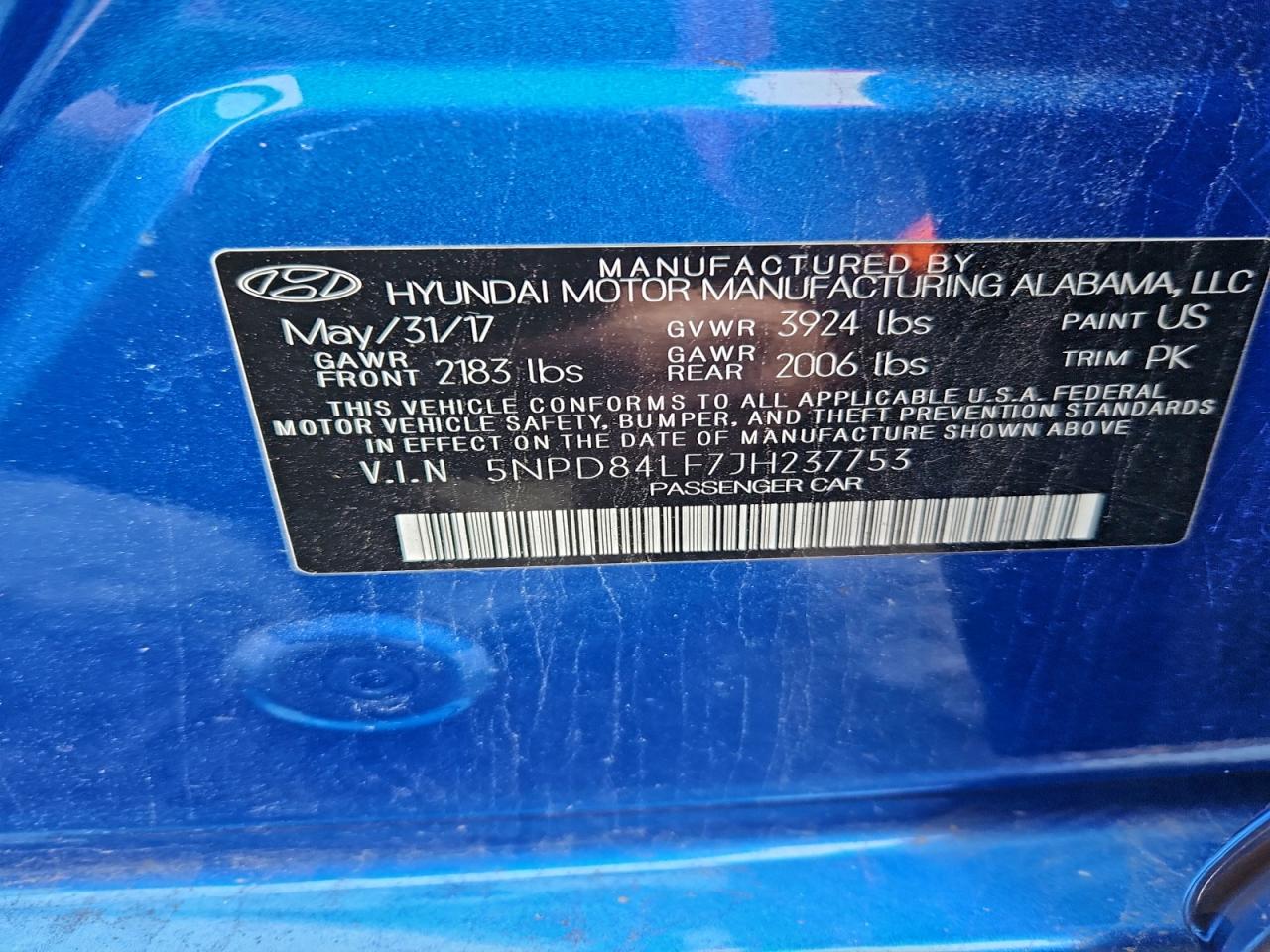 2018 HYUNDAI ELANTRA SEL photo 23