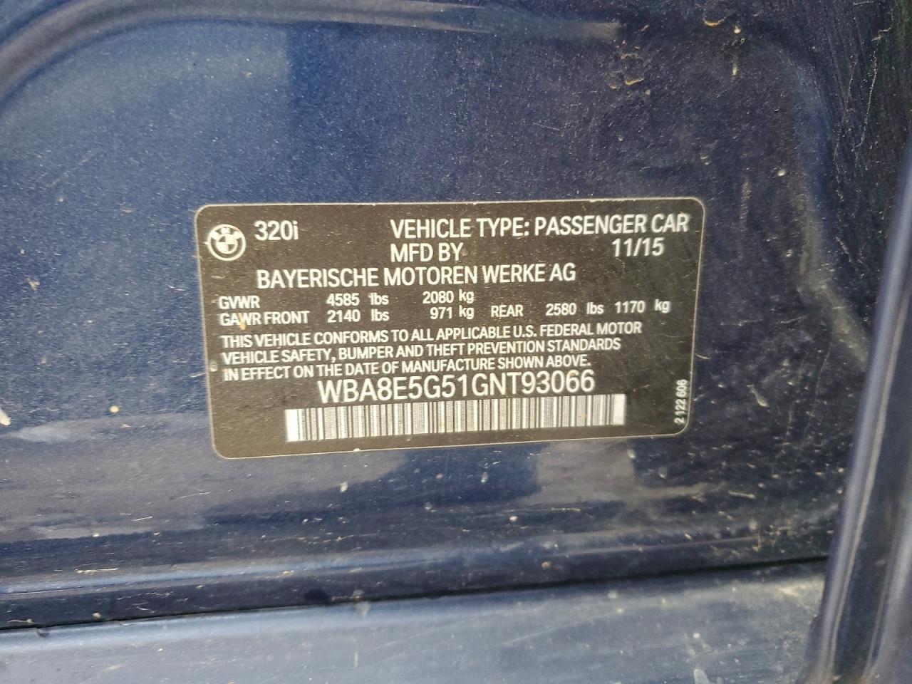 2016 BMW 320 XI photo 25