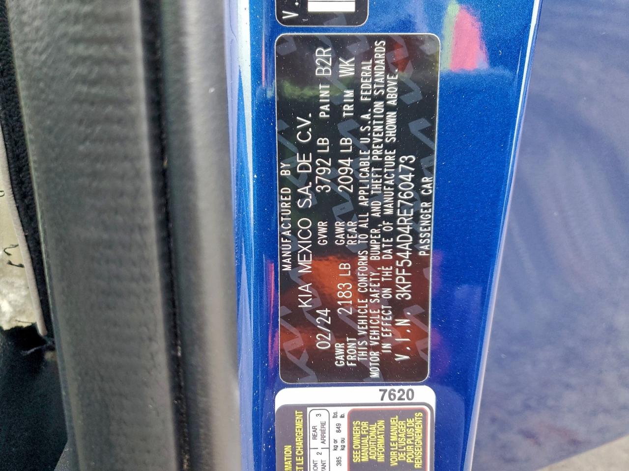 2024 KIA FORTE GT LINE photo 12