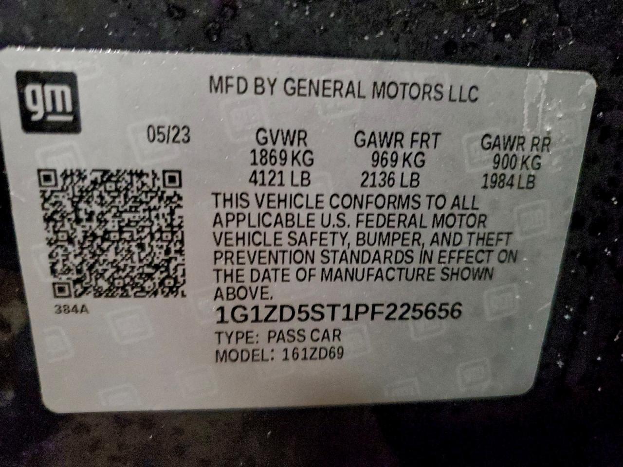 2023 CHEVROLET MALIBU LT photo 23
