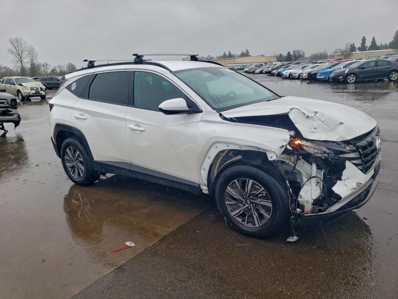 2024 HYUNDAI TUCSON BLUE photo 4
