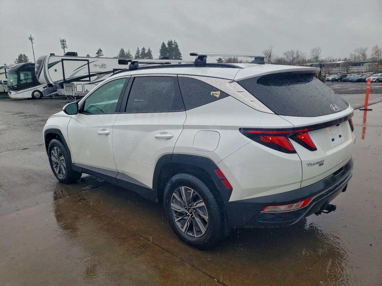 2024 HYUNDAI TUCSON BLUE photo 2