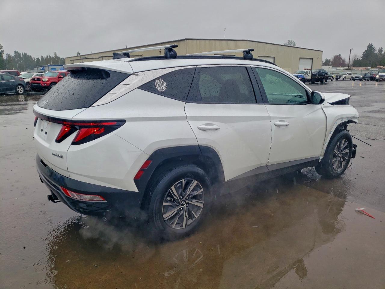 2024 HYUNDAI TUCSON BLUE photo 3
