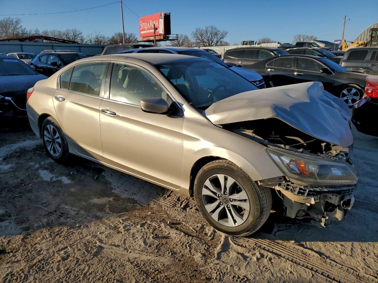 2015 HONDA ACCORD LX photo 4