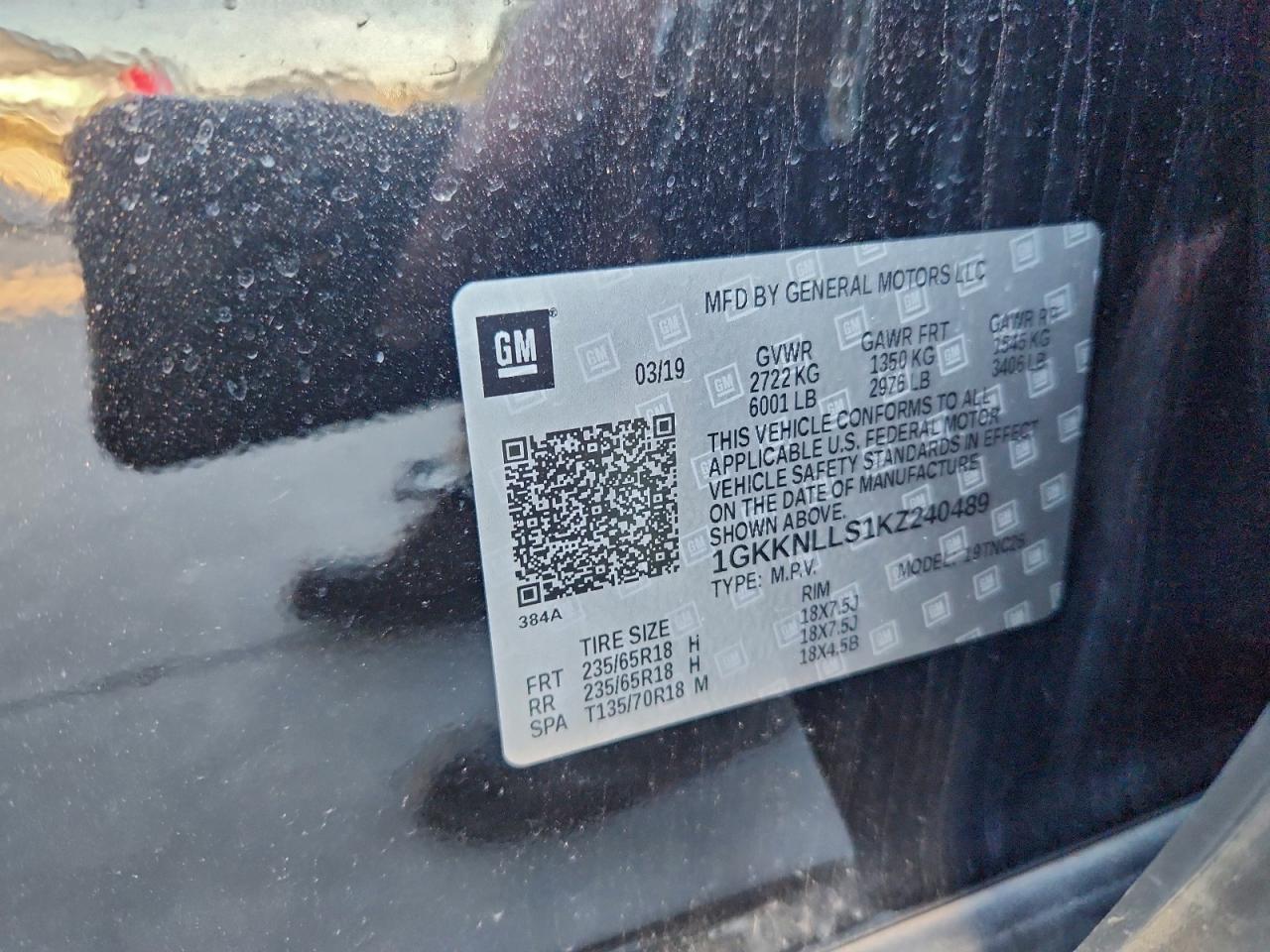 2019 GMC ACADIA SLE photo 23