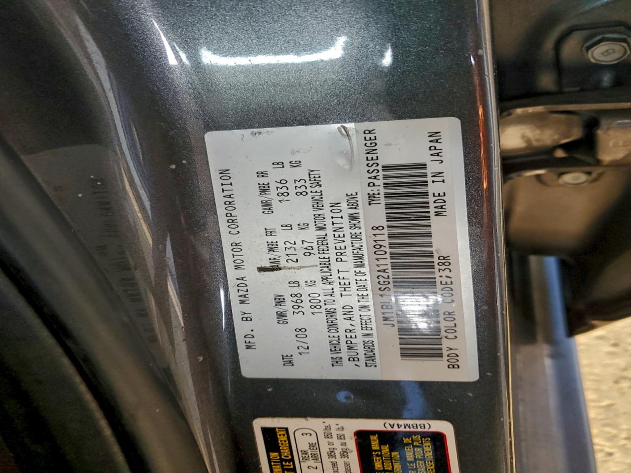 2010 MAZDA 3 I photo 12