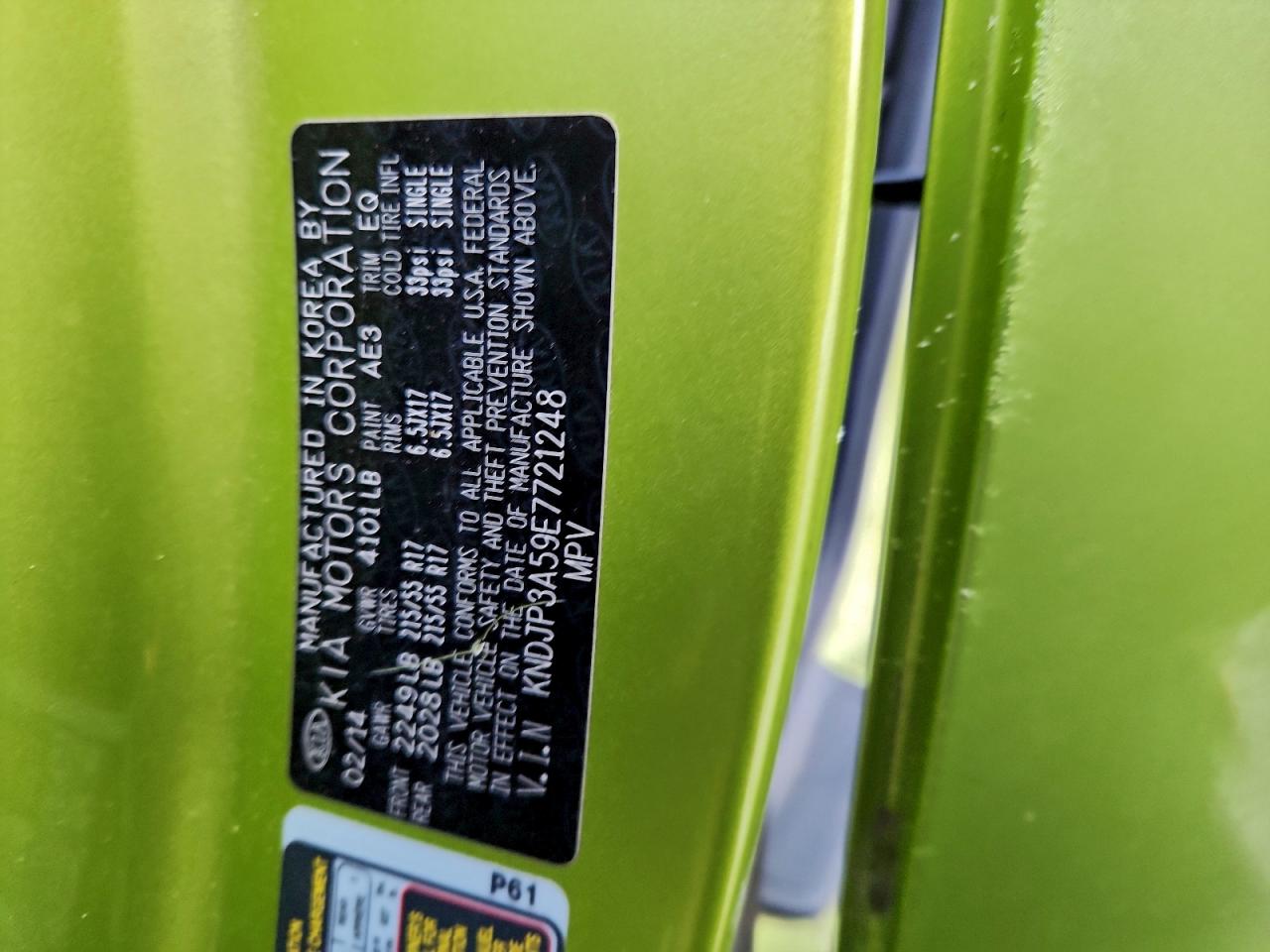 2014 KIA SOUL + photo 34