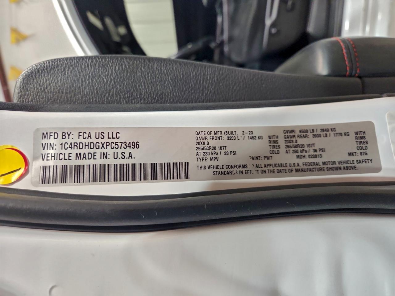 2023 DODGE DURANGO GT photo 25