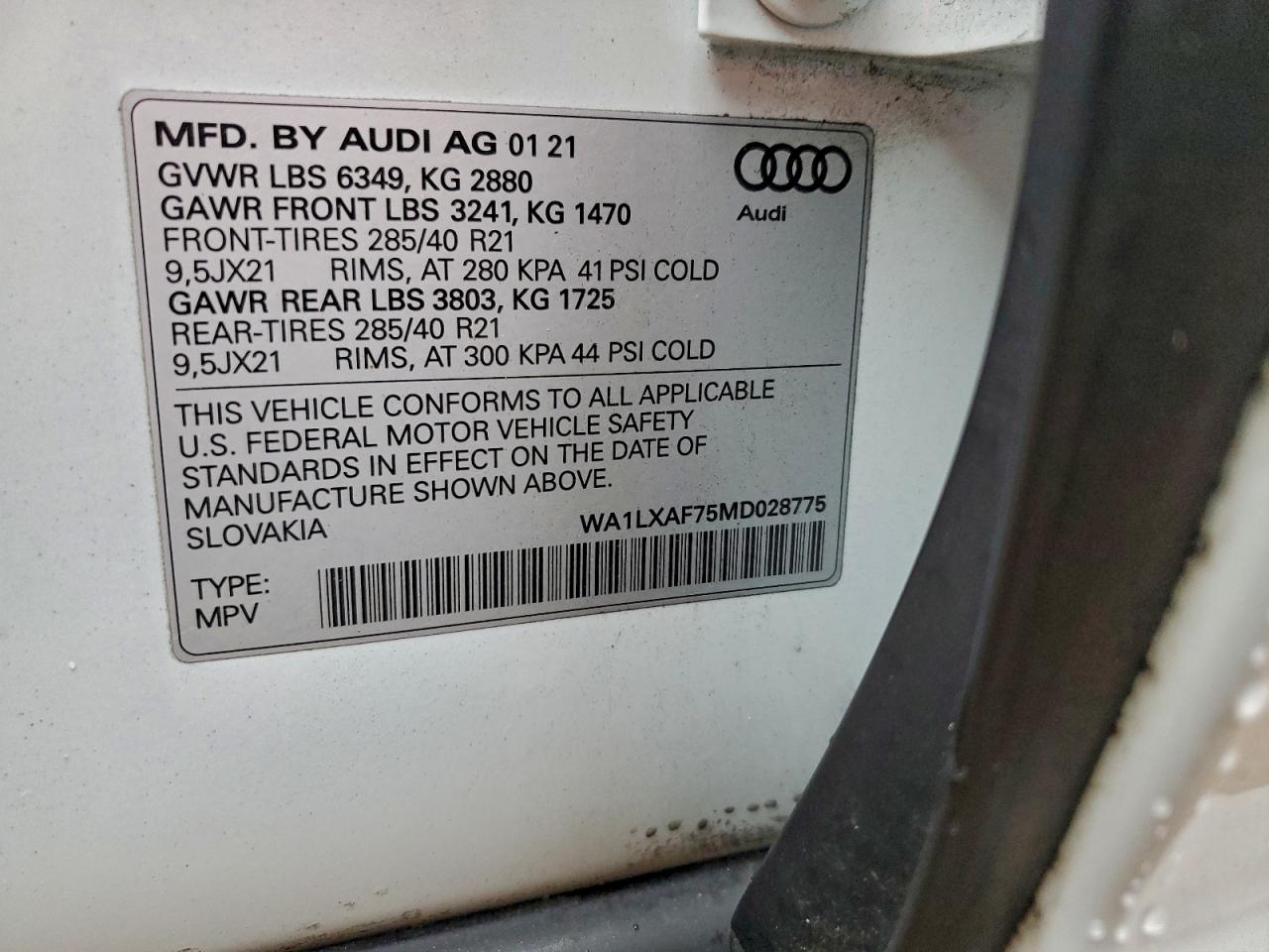 2021 AUDI Q7 photo 25
