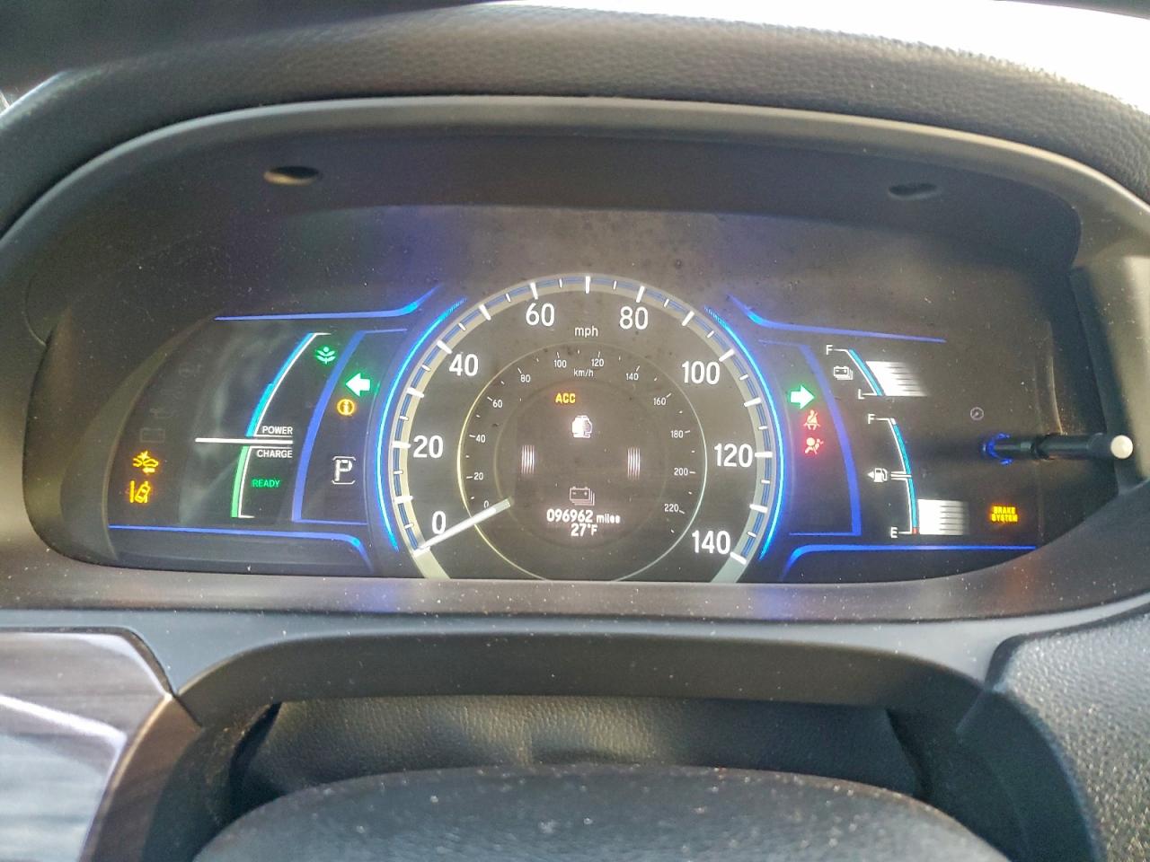 2017 HONDA ACCORD TOURING HYBRID photo 9
