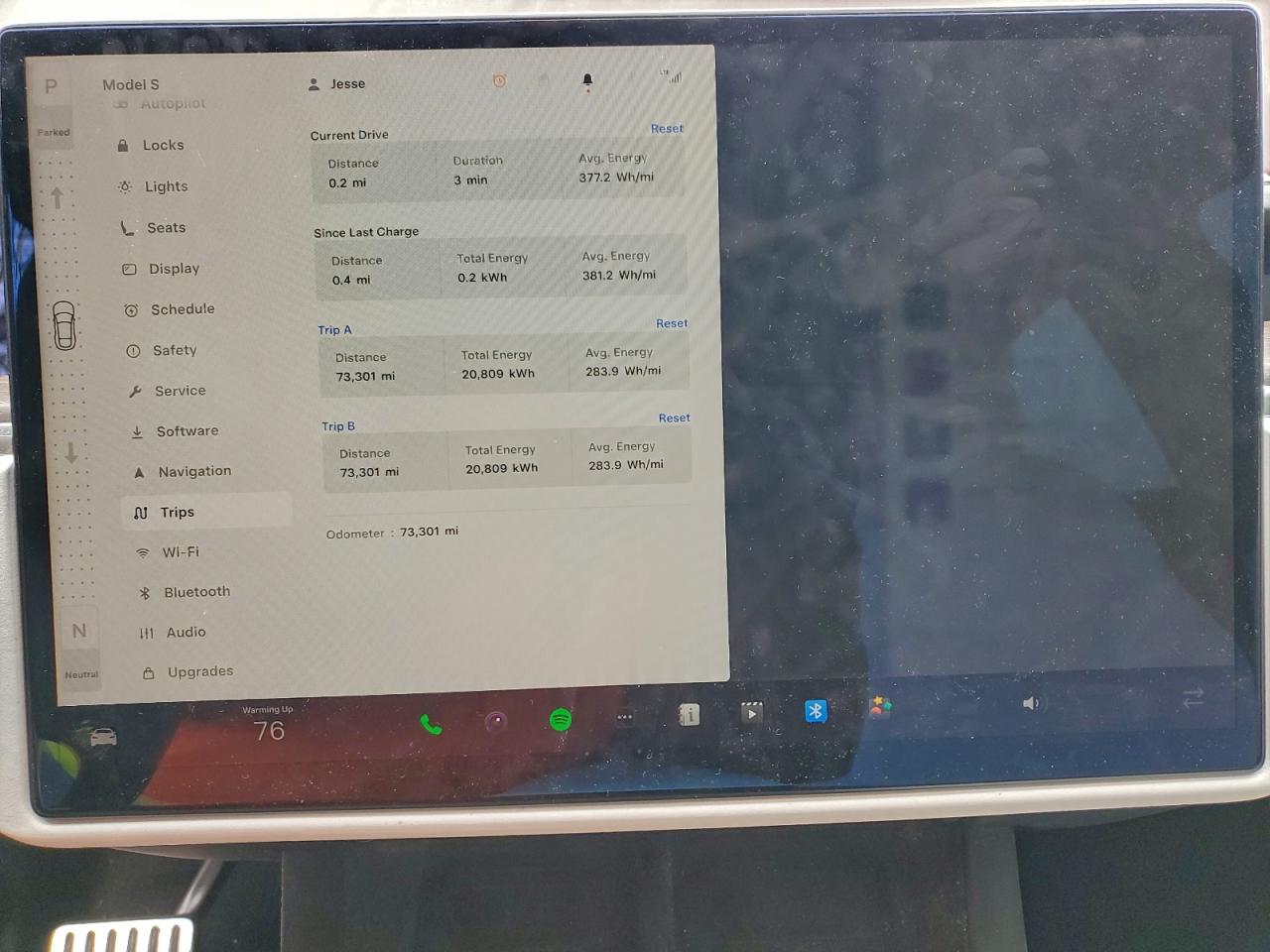 2022 TESLA MODEL S photo 9