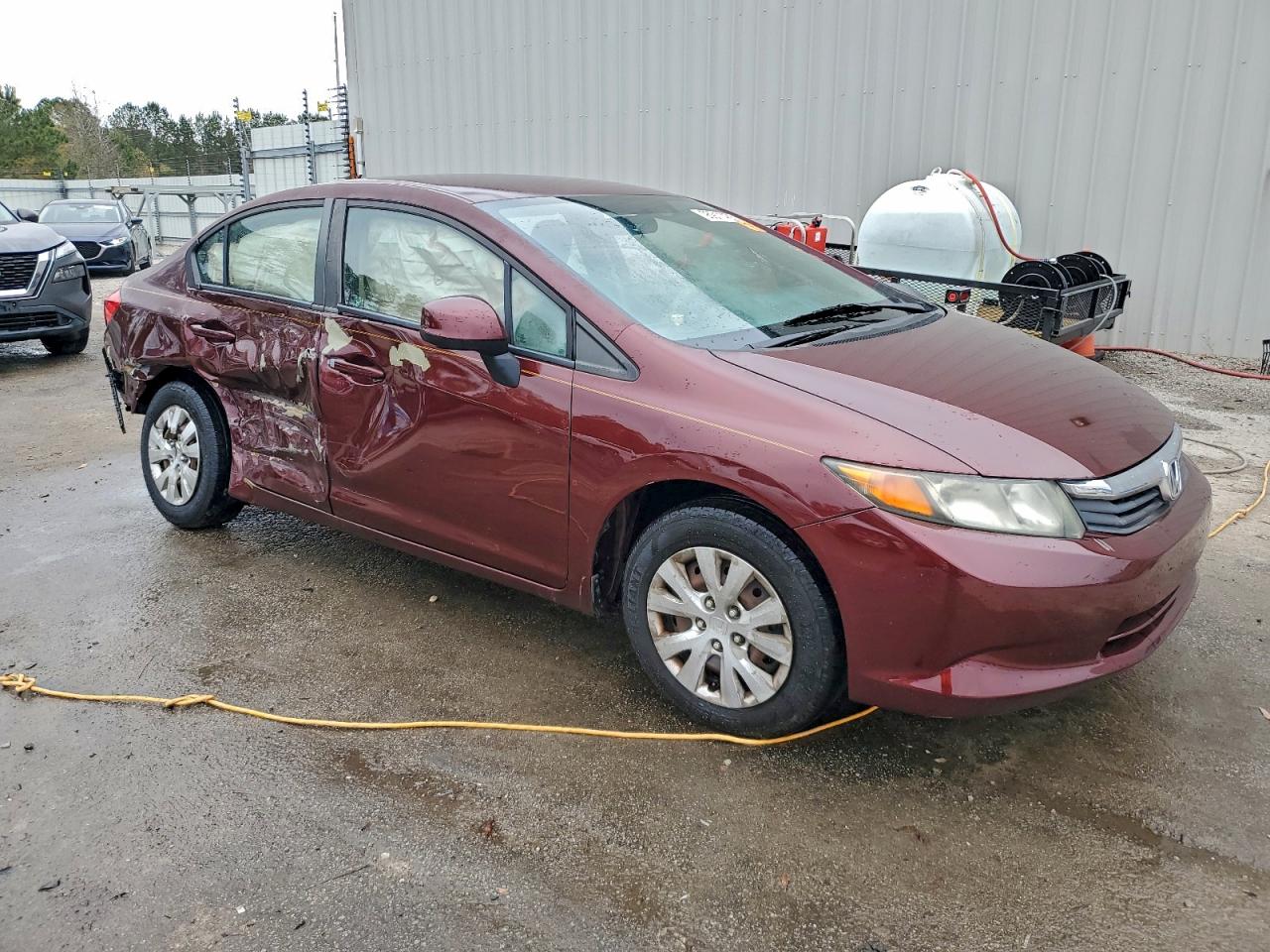 2012 HONDA CIVIC LX photo 4