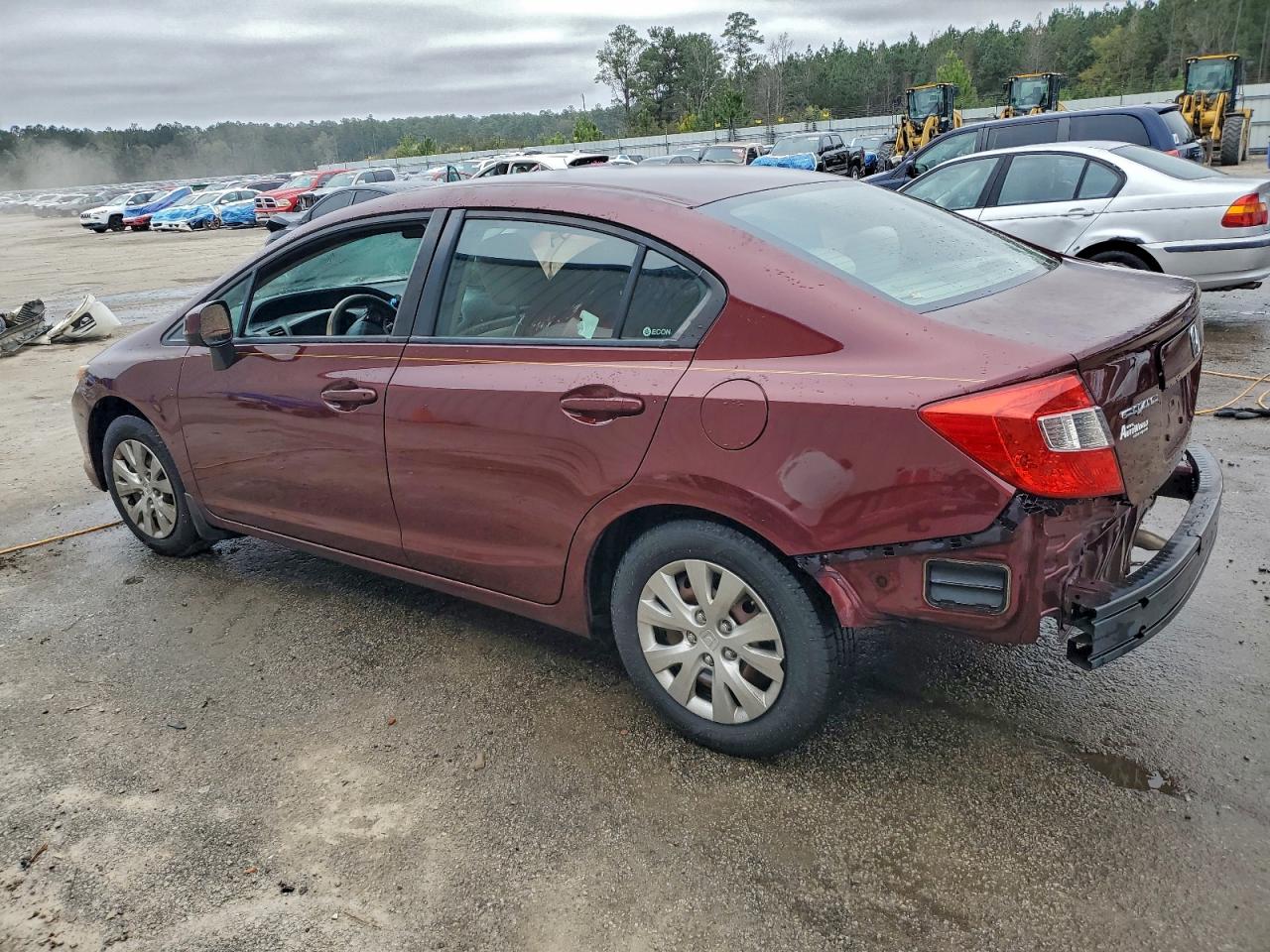 2012 HONDA CIVIC LX photo 2