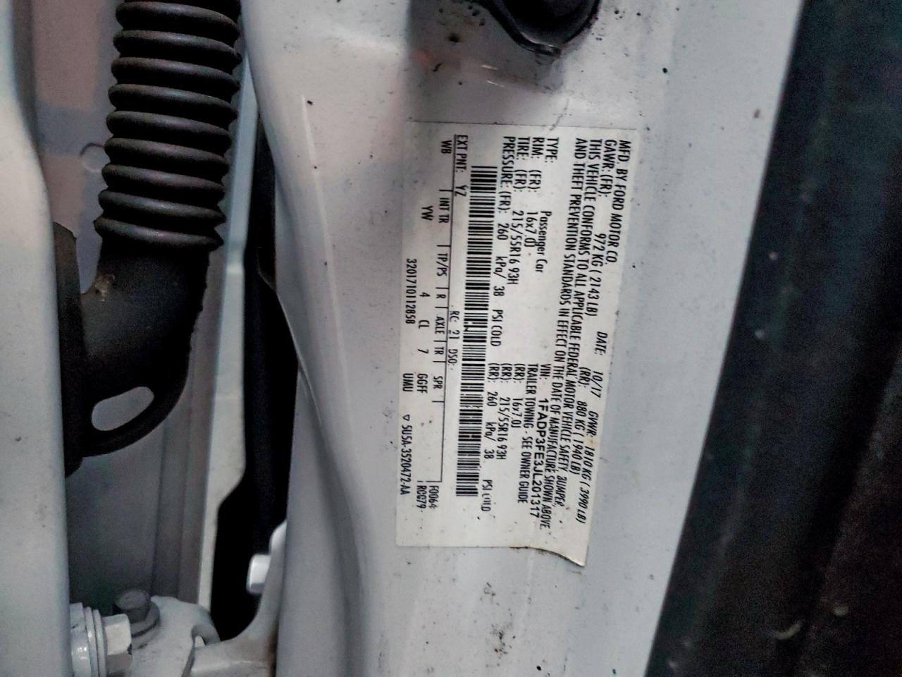 2018 FORD FOCUS SE photo 45