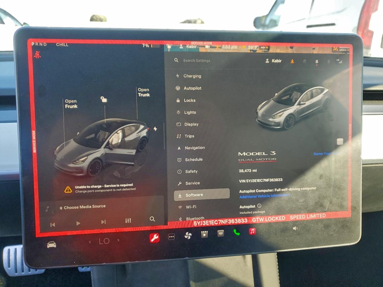 2022 TESLA MODEL 3 photo 9